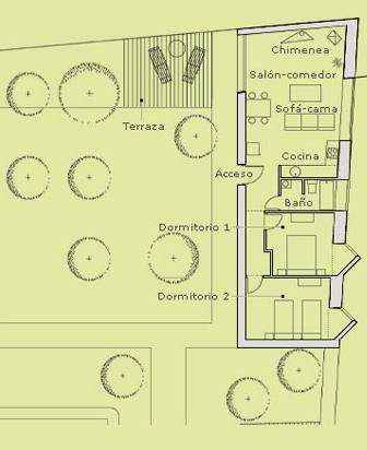 Country house Casa De Olivos, Chimenea Con Horno 2 Hab 4 Pers Mas 1 Max
